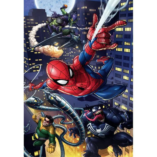 Clementoni Marvel spiderman 29782 180 Parça Puzzle Thumbnail 1