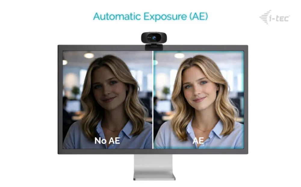 i-tec SOLOMON 300 webcam 8,29 MP 3840 x 2160 Piksel USB Siyah Thumbnail 6