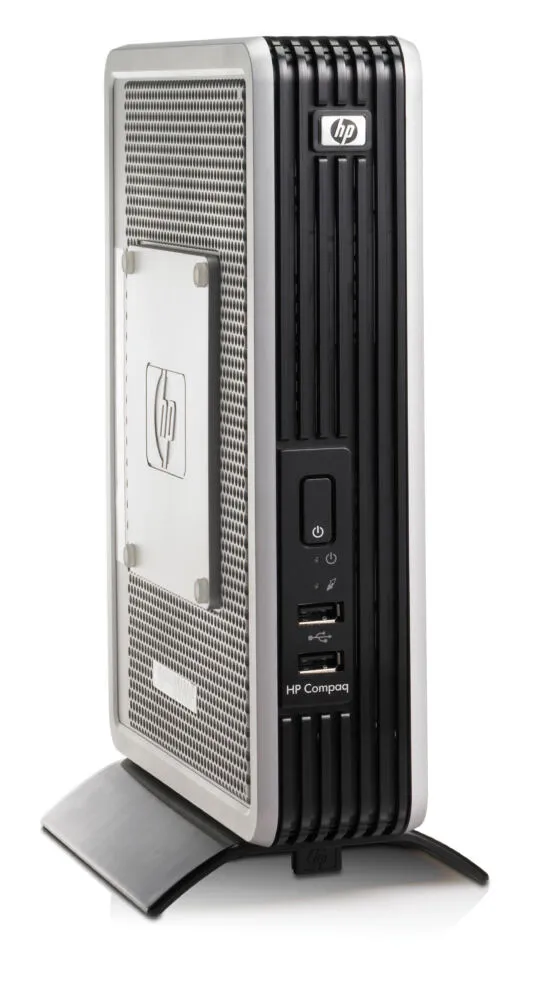 HP Compaq t5725 Thin Client AMD Geode NX 1500 512M Flash Rom 256M DDR SDRAM Debian Linux Thin Client 1 GHz RG049AA Thumbnail 1
