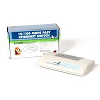 StarTech.com 8-Port Desktop 10/100 Mbps Fast Ethernet Switch Yönetilmeyen Ethernet üzerinden güç desteği (PoE)