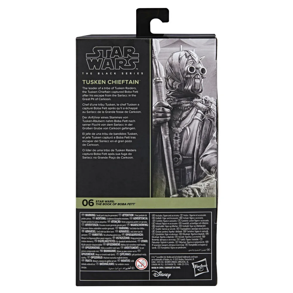 Hasbro Star Wars Tusken Chieftain F99845X2 Oyuncak Figür Thumbnail 9