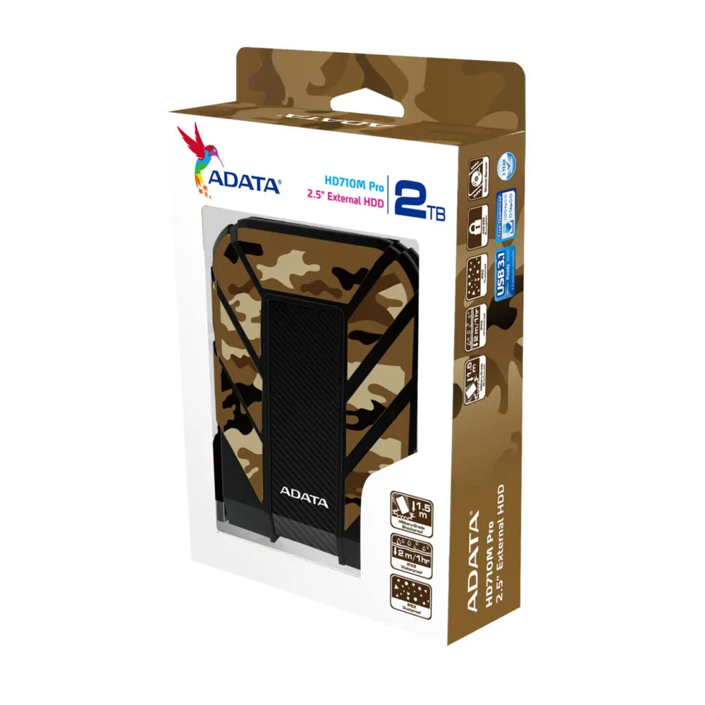 ADATA HD710M Pro 2 TB AHD710MP-2TU31-CCF USB 3.2 Harici Hard Disk Thumbnail 7