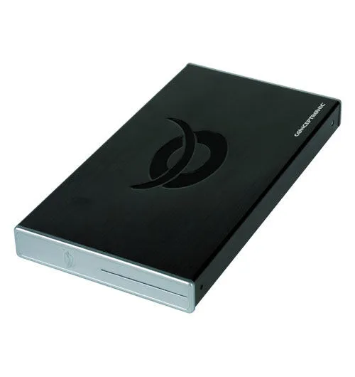 Conceptronic Grab'n'Go 40GB Hard Disk Drive Harici sabit disk 2.5" USB 2.0 Siyah Taşınabilir Disk