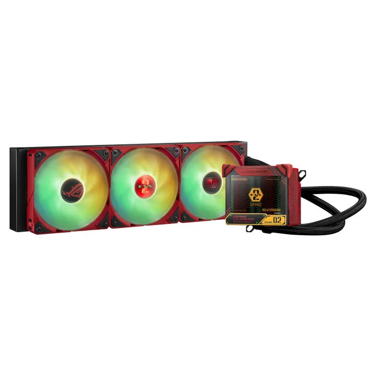 ASUS ROG RYUJIN III 360 ARGB EVA-02 EDITION 90RC00L3-M0UAY0 Thumbnail 2
