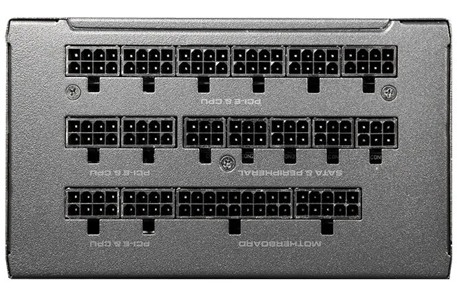 COUGAR Power Supply CGR-GEX1050 güç kaynağı ünitesi 1050 W 20+4 pin ATX Siyah Thumbnail 5