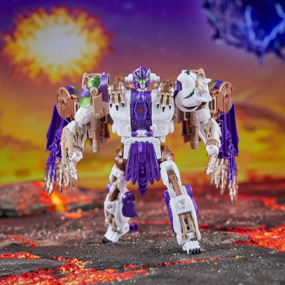 Hasbro Transformers: Legacy United Leader Class Beast Wars Universe Tigerhawk F85505X0 Thumbnail 9