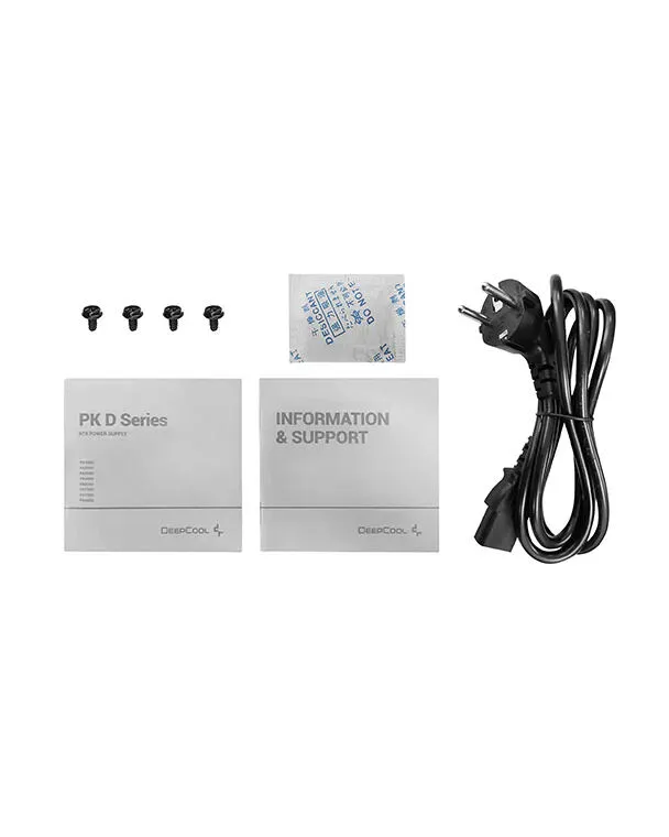 DeepCool PK650D güç kaynağı ünitesi 650 W 20+4 pin ATX Siyah Thumbnail 4