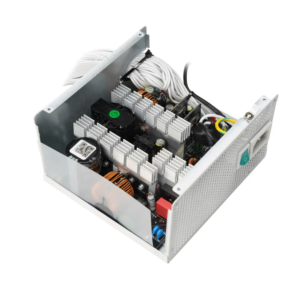 DeepCool PL750D WH güç kaynağı ünitesi 750 W 20+4 pin ATX Beyaz Thumbnail 5