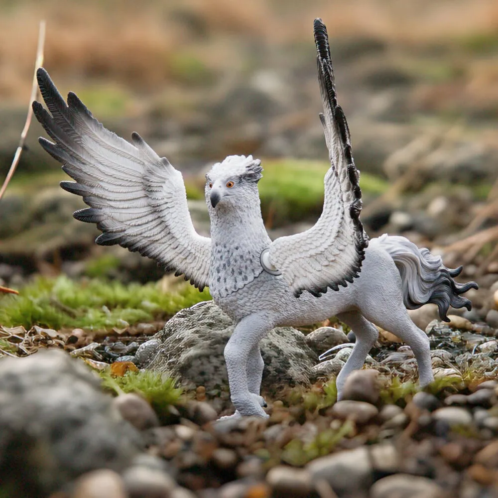 schleich Harry Potter 13988 Magical Creatures Buckbeak Oyuncak Figür Thumbnail 9