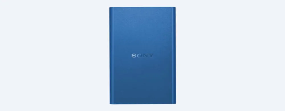 Sony HD-B1LEU Harici sabit disk 1 TB Micro-USB B 3.2 Gen 1 (3.1 Gen 1) Mavi Taşınabilir Disk