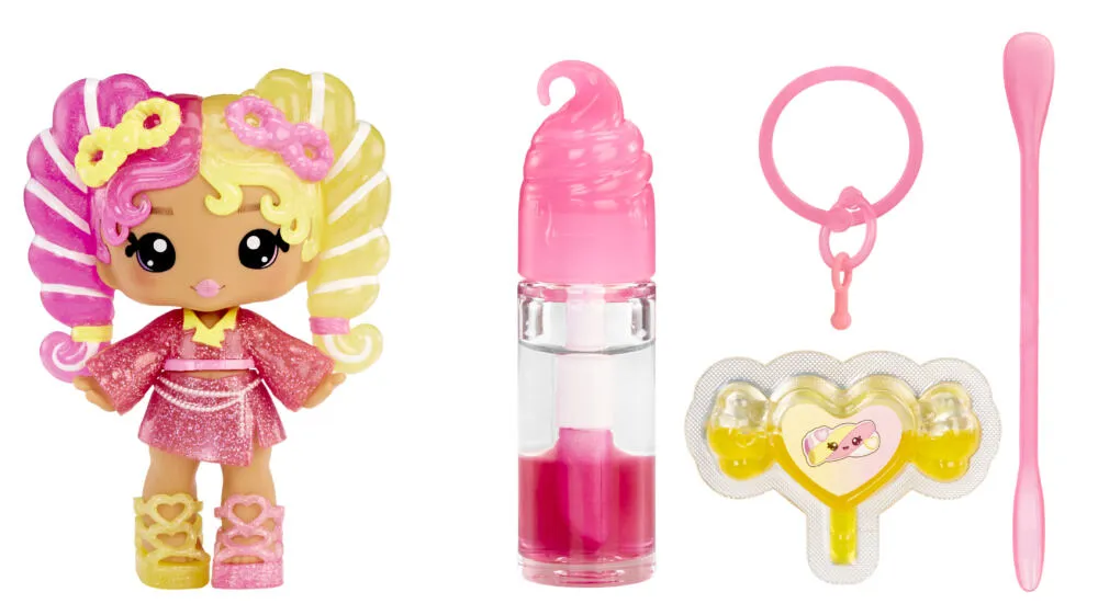 MGA Entertainment Yummiland Mystery Lip Gloss Doll - 546559-EUC Oyuncak Bebek Thumbnail 2