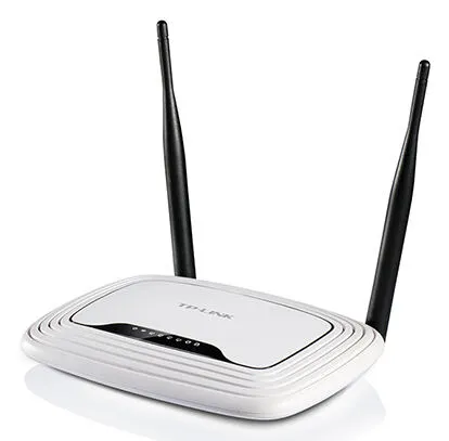 TP-Link TL-WR841N kablosuz yönlendirici Hızlı Eternet Tek-bant (2,4 GHz) Siyah, Beyaz Thumbnail 2