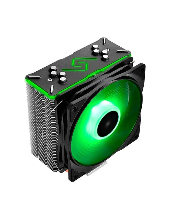 DeepCool GAMMAXX GT BLK İşlemci Soğutucu 12 cm Siyah, Paslanmaz çelik Thumbnail 2