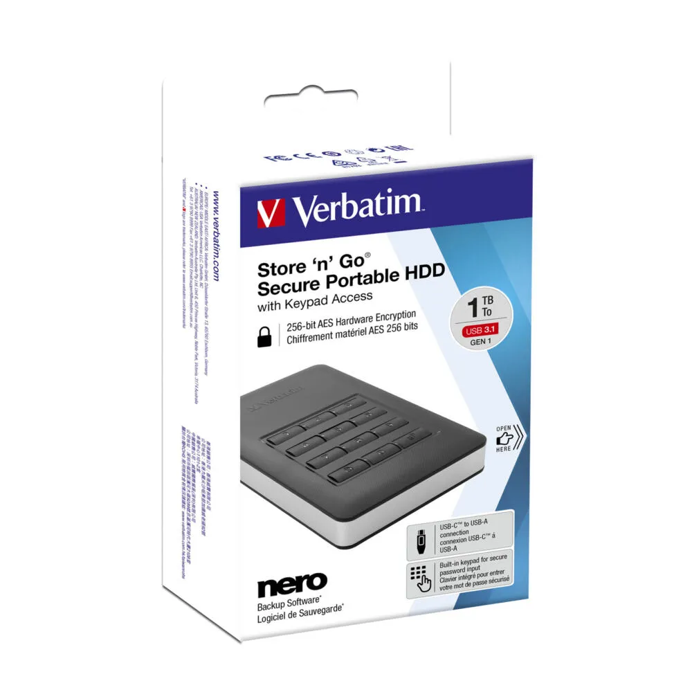 Verbatim Store'n'Go 2 TB 53403 USB 3.2 Harici Hard Disk Thumbnail 8