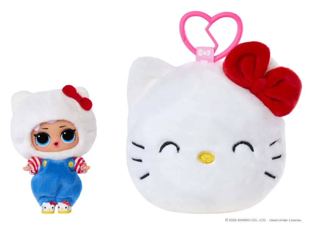 MGA Entertainment L.O.L. Surprise! Loves Hello Kitty Reversible Plush Surprise Thumbnail 1