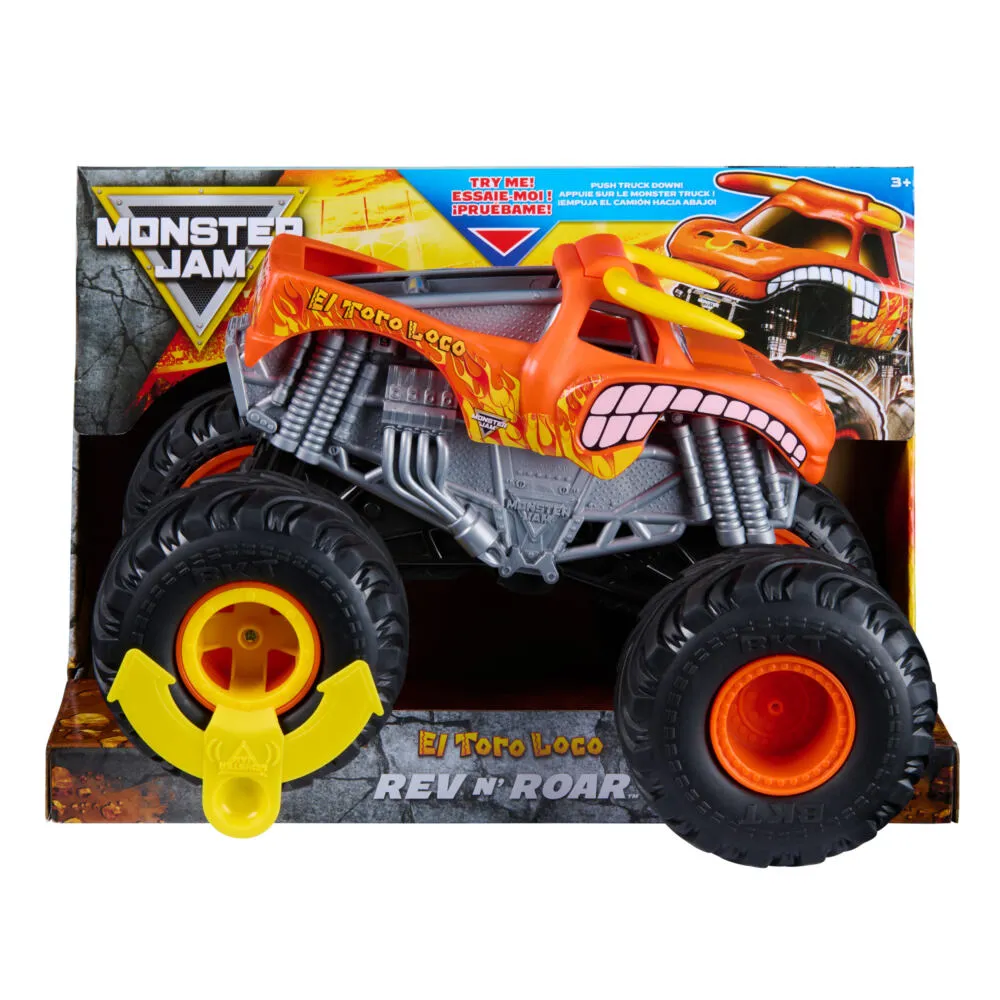 Spin Master Monster Jam MNJ VHC Rev n Roar El Toro Loco GML Thumbnail 5