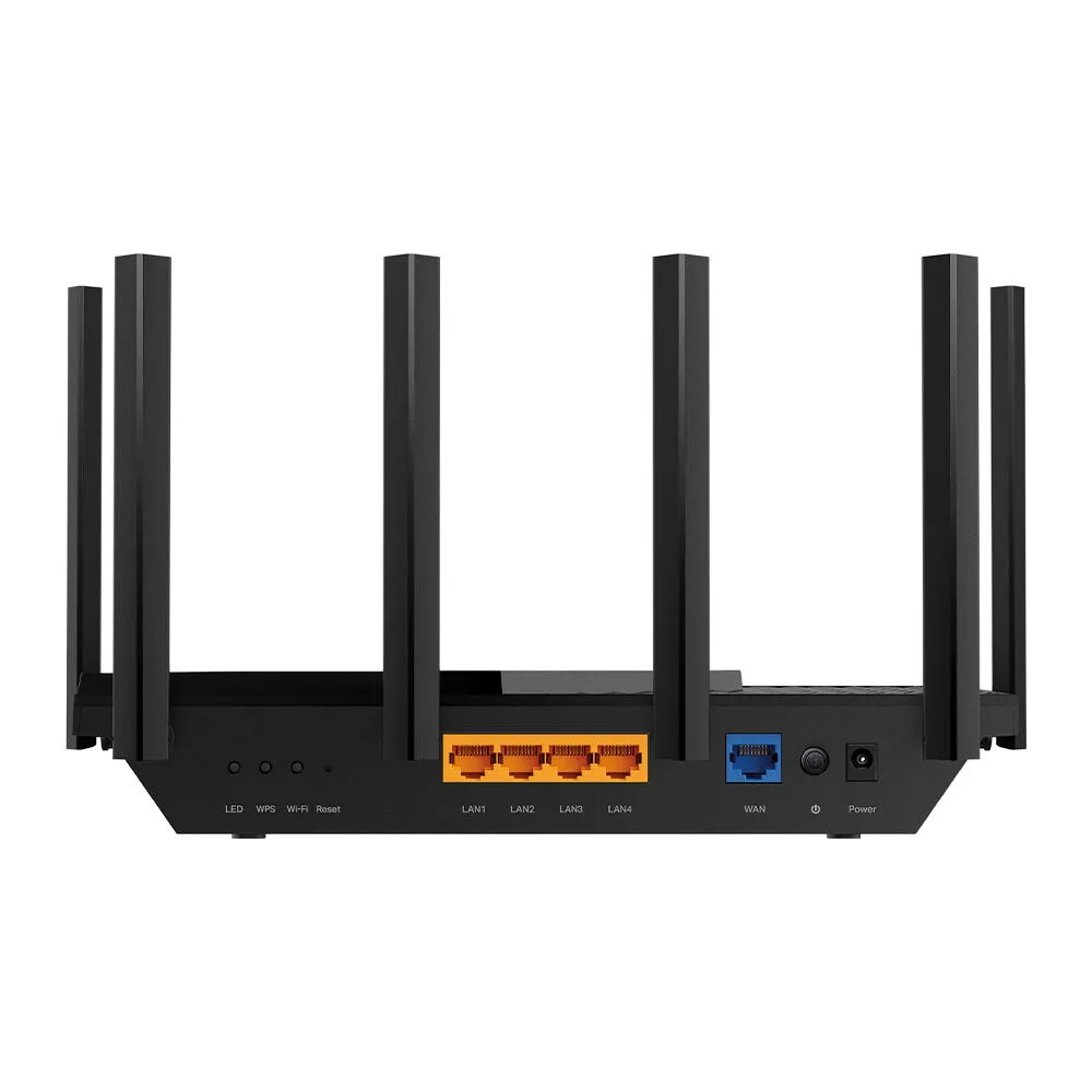TP-Link Archer AXE75/TXU20 kablosuz yönlendirici Gigabit Ethernet Üç bantlı (2,4 GHz / 5 GHz / 6 GHz) Siyah Thumbnail 1