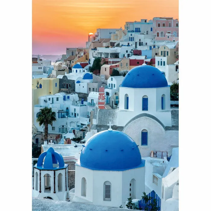 Clementoni High Quality Collection Santorini 39912 1000 Parça Puzzle Thumbnail 1