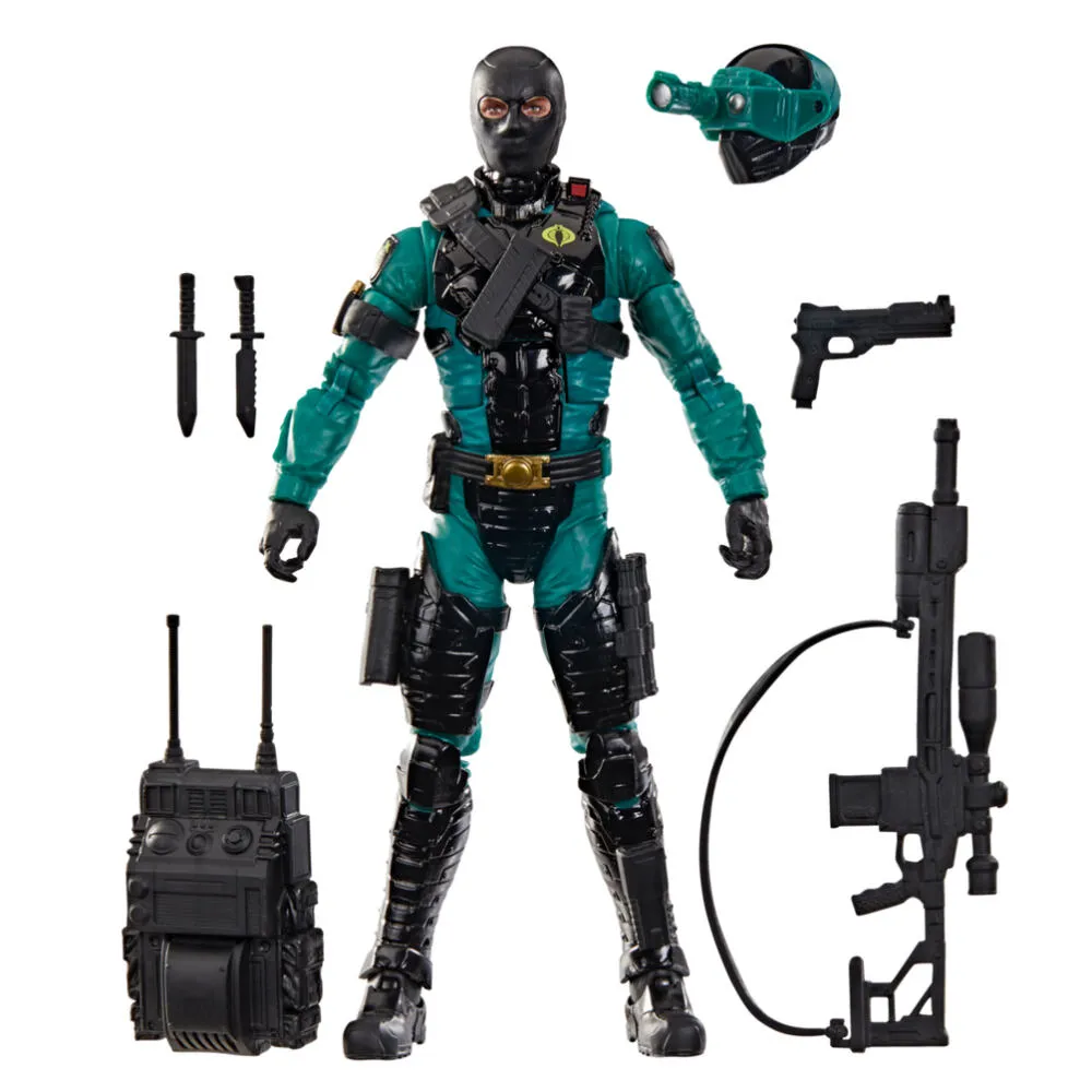 Hasbro G.I. Joe Classified Series #187, Night-Viper Figür Oyuncak