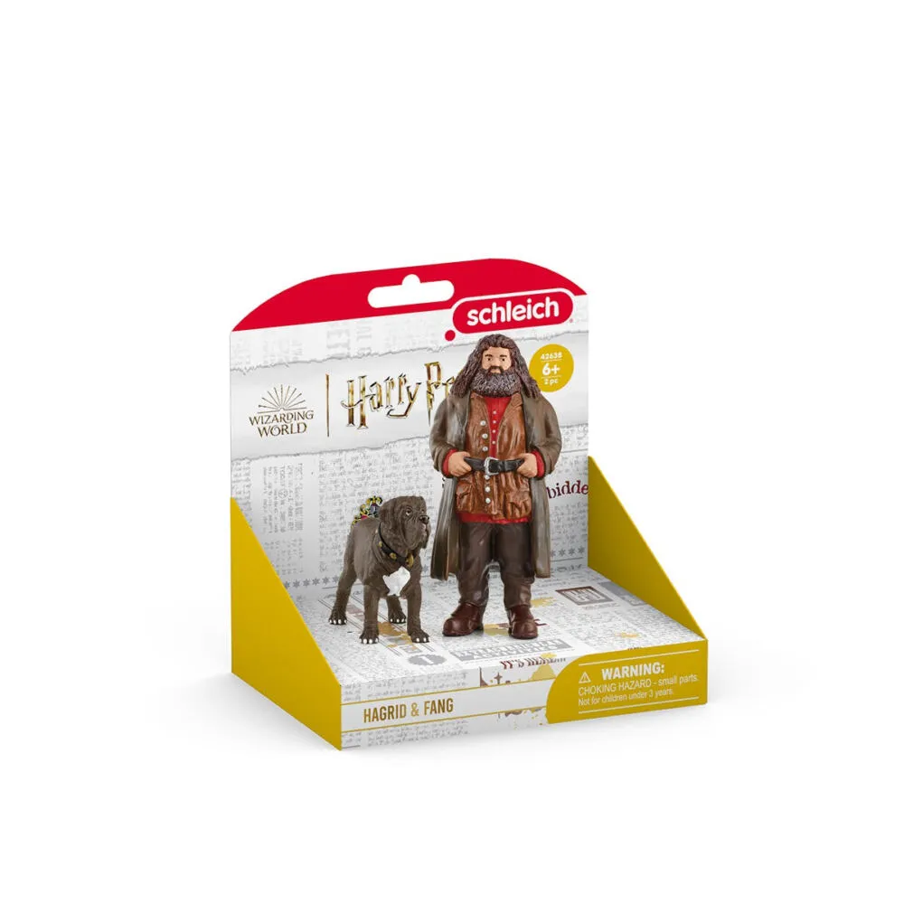 schleich 42638 Harry Potter™ Hagrid & Fang 2 Parça Oyuncak Figür Thumbnail 7