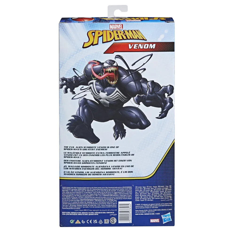 Hasbro Marvel Spider-Man Actiefiguur Marvel Spiderman DLX Venom Thumbnail 3
