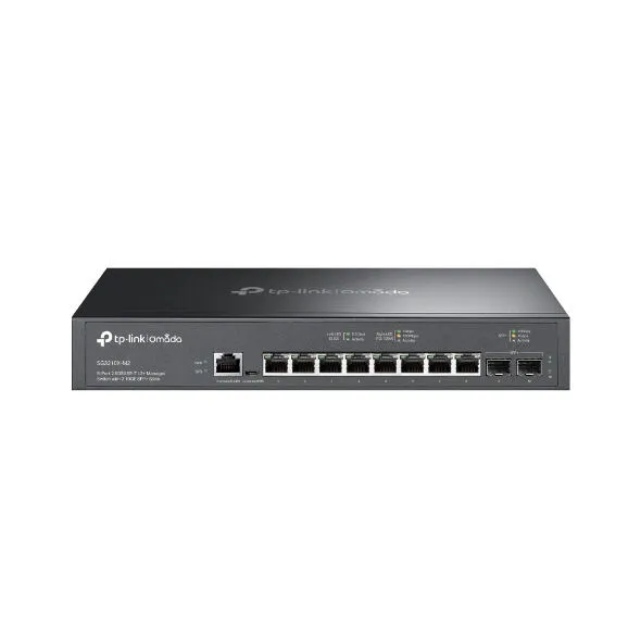 TP-Link Omada SG3210X-M2 Gözetilmiş 2.5G Ethernet (100/1000/2500) 1U Siyah Switch