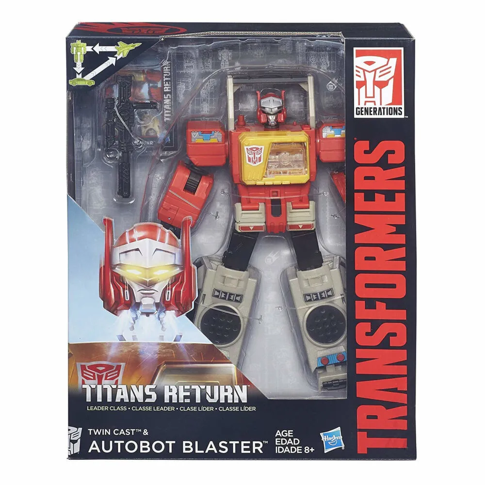 Hasbro Transformers Generations Titans Return Leader - Autobot Blaster B5613AS0 Thumbnail 2