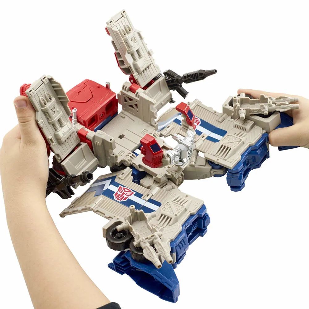 Hasbro Transformers Generations Titans Return Leader Class Powermaster Optimus Prime and Autobot Apex B6461AS0 Thumbnail 11