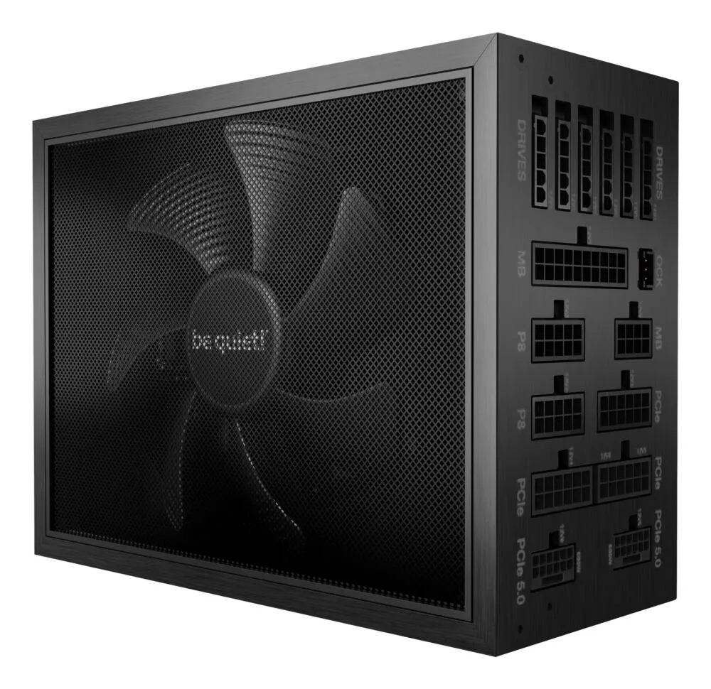 be quiet! Dark Power Pro 13 1600W güç kaynağı ünitesi 20+4 pin ATX Siyah Power Supply