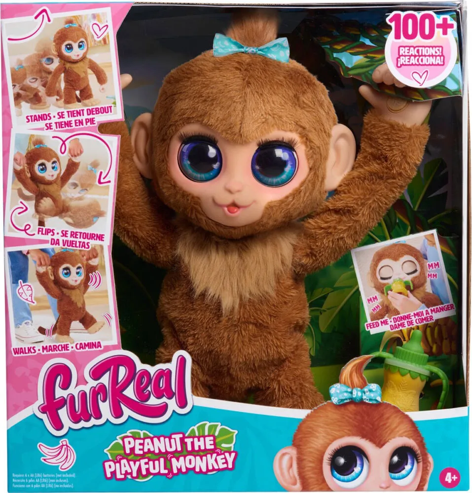 FurReal Peanut the playfull Monkey JP28113 Thumbnail 1