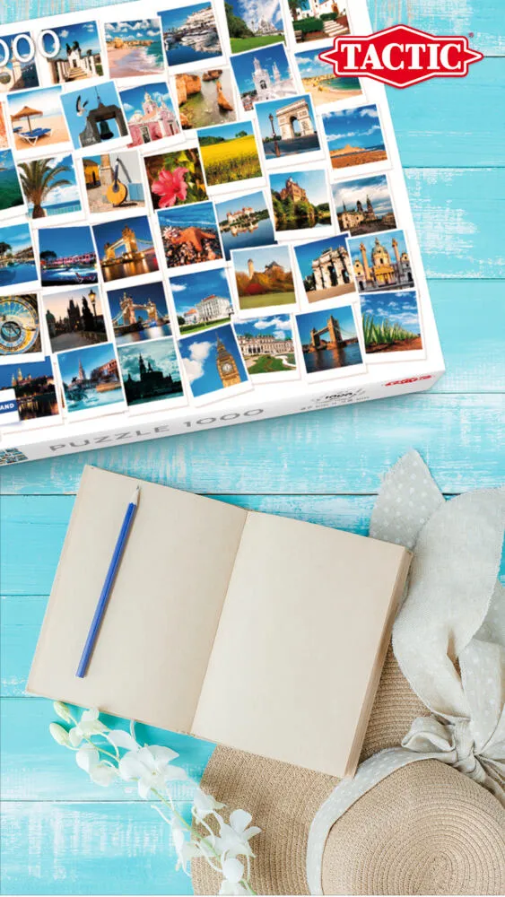 Tactic Summer Holiday 1000 Parça 58279 Puzzle Thumbnail 0