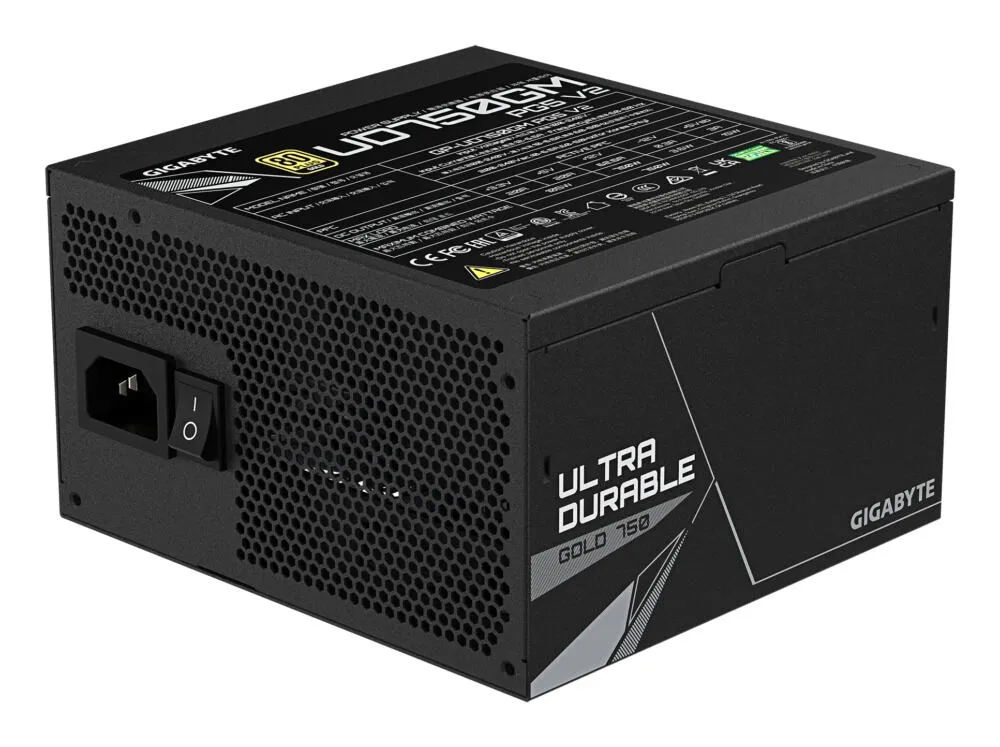 GIGABYTE UD750GM PG5 V2 GP-UD750GM UK 750 W 80 PLUS Gold ATX Güç Kaynağı Thumbnail 6