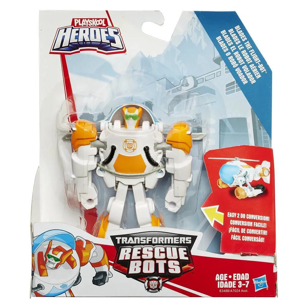 Hasbro Playskool Heroes Transformers Rescue Bots Blades the Flight-Bot Figure Thumbnail 1