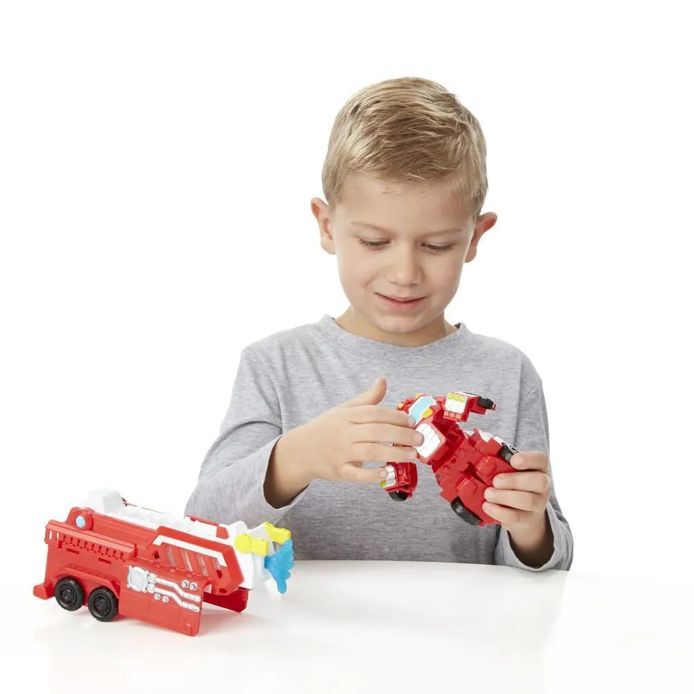 Hasbro Playskool Heroes Transformers Rescue Bots Hook and Ladder Heatwave Thumbnail 4