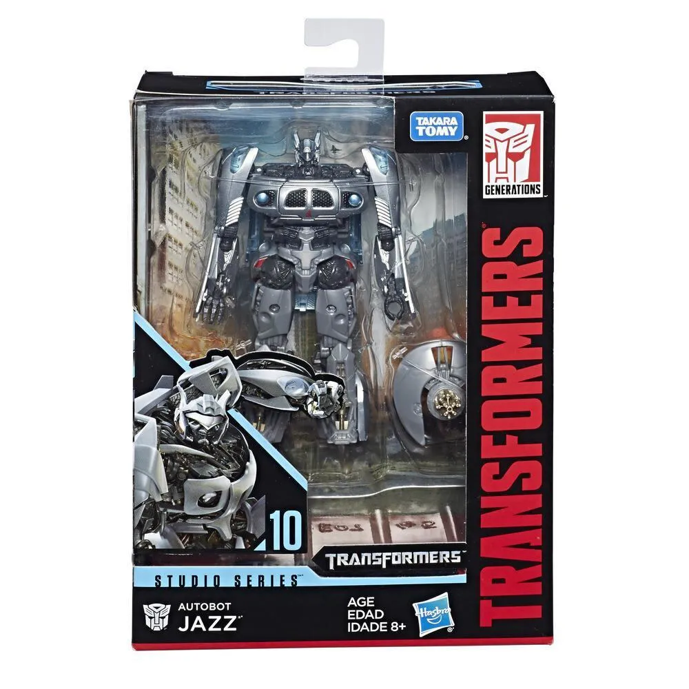 Hasbro Transformers Studio Series 10 Deluxe Class Movie 1 Autobot Jazz Thumbnail 1