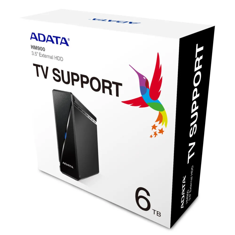 ADATA HM900 Harici sabit disk 2 TB B tipi USB 3.2 Gen 1 (3.1 Gen 1) Siyah Thumbnail 4