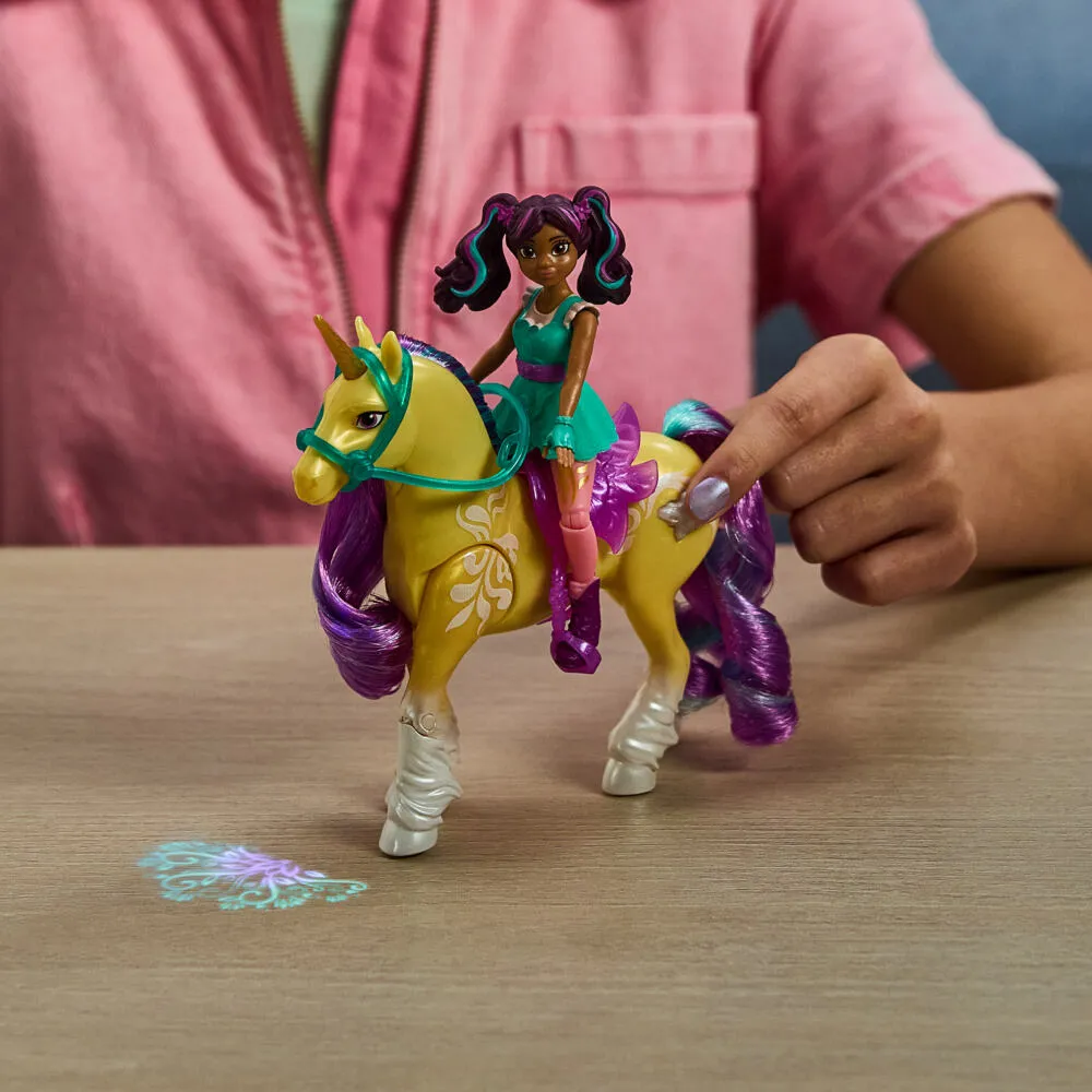 Spin Master UCA Small Doll AvaAndLight MagicLeaf GML 6072482 Oyuncak Bebek Thumbnail 7