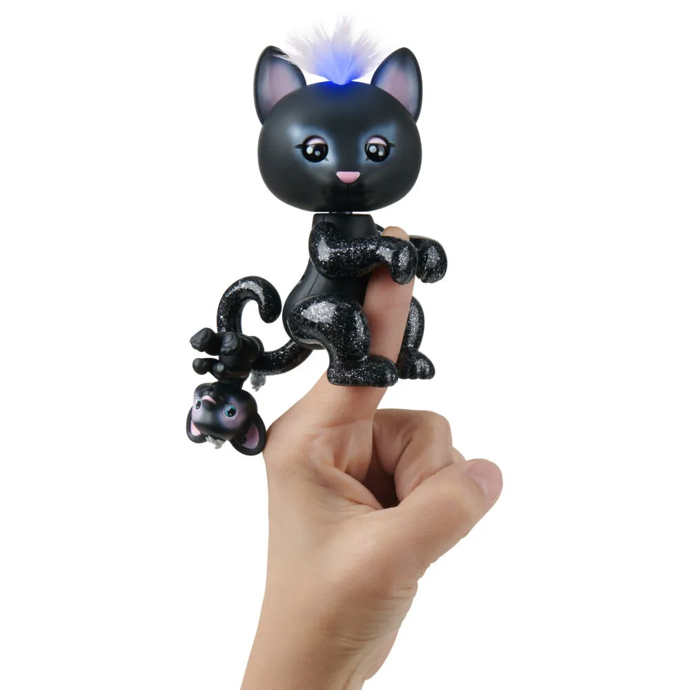 WowWee Fingerlings Baby Black Panther- Twilight Thumbnail 7