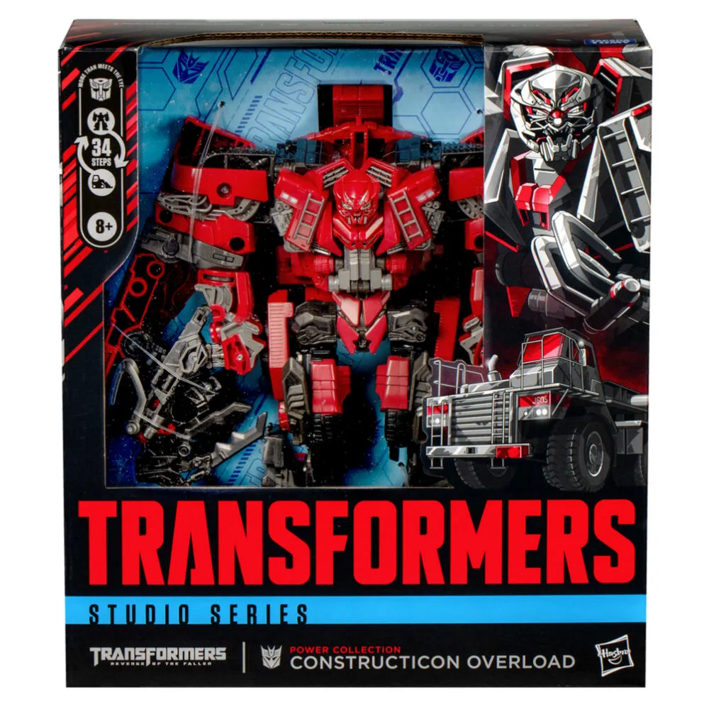 Hasbro Transformers Studio Series: Revenge of the Fallen MTMTE Collection Constructicon Overload G10915L0 Thumbnail 6