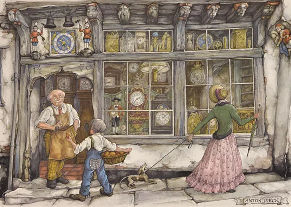 Jumbo Anton Pieck The Clock Shop 1000 Parça 18826 Puzzle Thumbnail 0