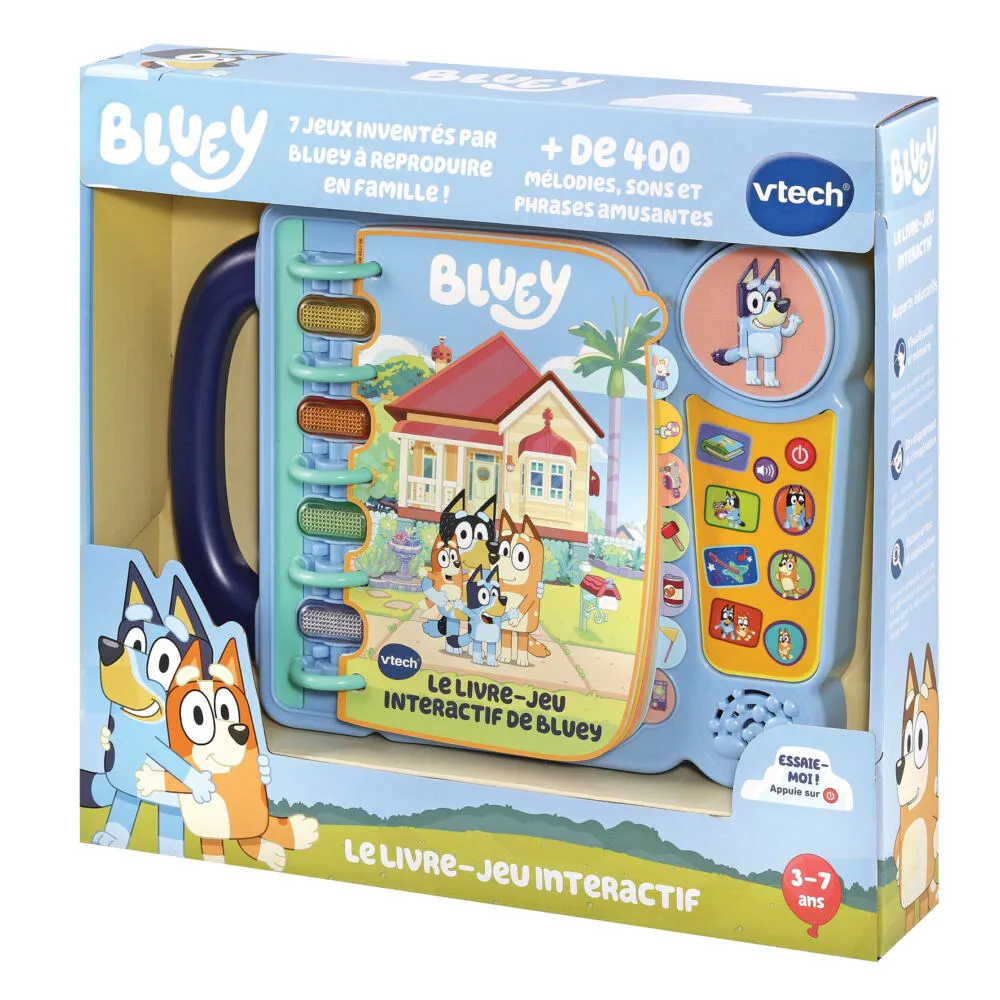 VTech BLUEY - MON LIVRE-JEU INTERACTIF 80-541205 Thumbnail 8