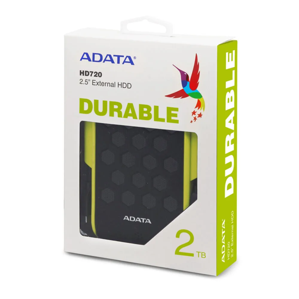 ADATA HD720 2 TB AHD720-2TU31-CGN 2.5" USB 3.2 Taşınabilir Harici Hard Disk Thumbnail 5