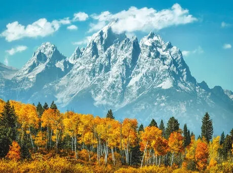 Clementoni Grand Teton in fall 35034 500 Parça Puzzle Thumbnail 1