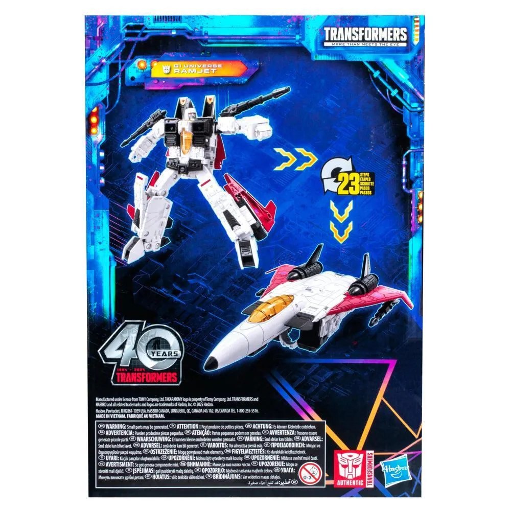 Hasbro Transformers: Legacy United Voyager Class G1 Universe Ramjet G10365X0 Thumbnail 3