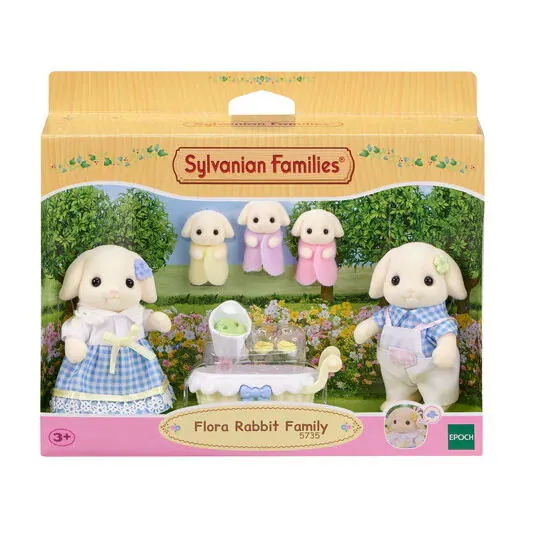 Sylvanian Families 5735 Tavşan 7 Parça Oyuncak Figür Thumbnail 1