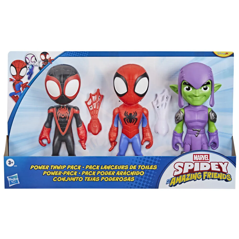 Hasbro Marvel Spidey and His Amazing Friends Power Thwip Paketi Peluş Oyuncak