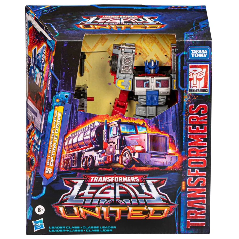 Hasbro Transformers: Legacy United Leader Class G2 Universe Laser Optimus Prime F91845X0 Thumbnail 7