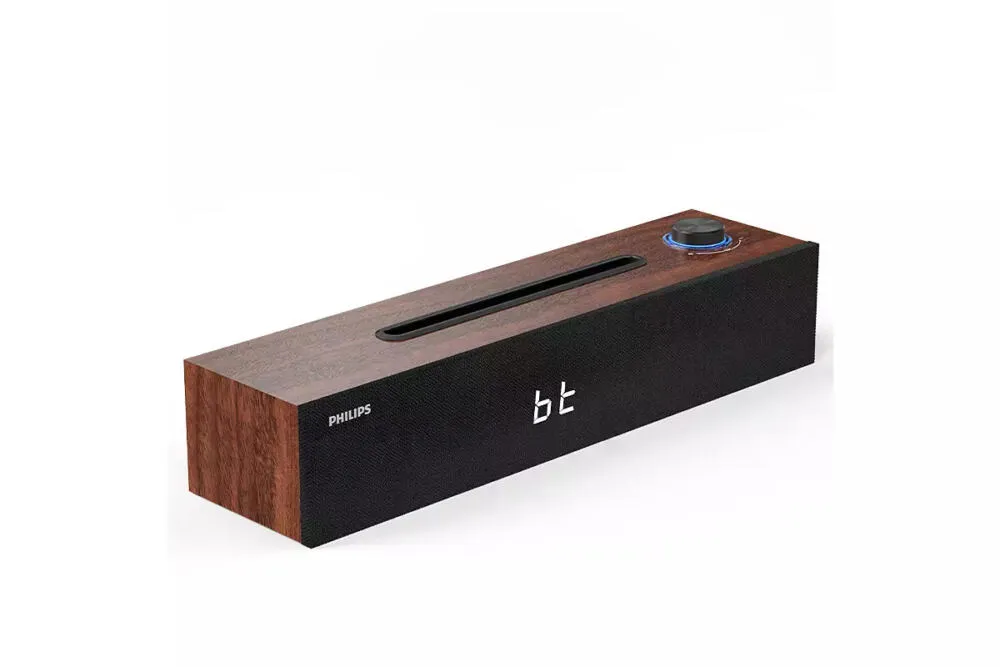 Philips SPA3809W/93 televizyon hoparlörü Siyah, Kahverengi 2.0 kanallar 6 W Soundb