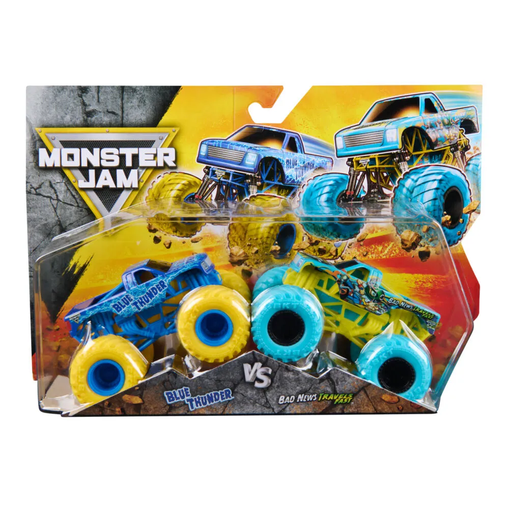 Spin Master Monster Jam MNJ VHC 1t64 BlTdrVsBdNwTrlFt2pk M33 GML Oyuncak Araç