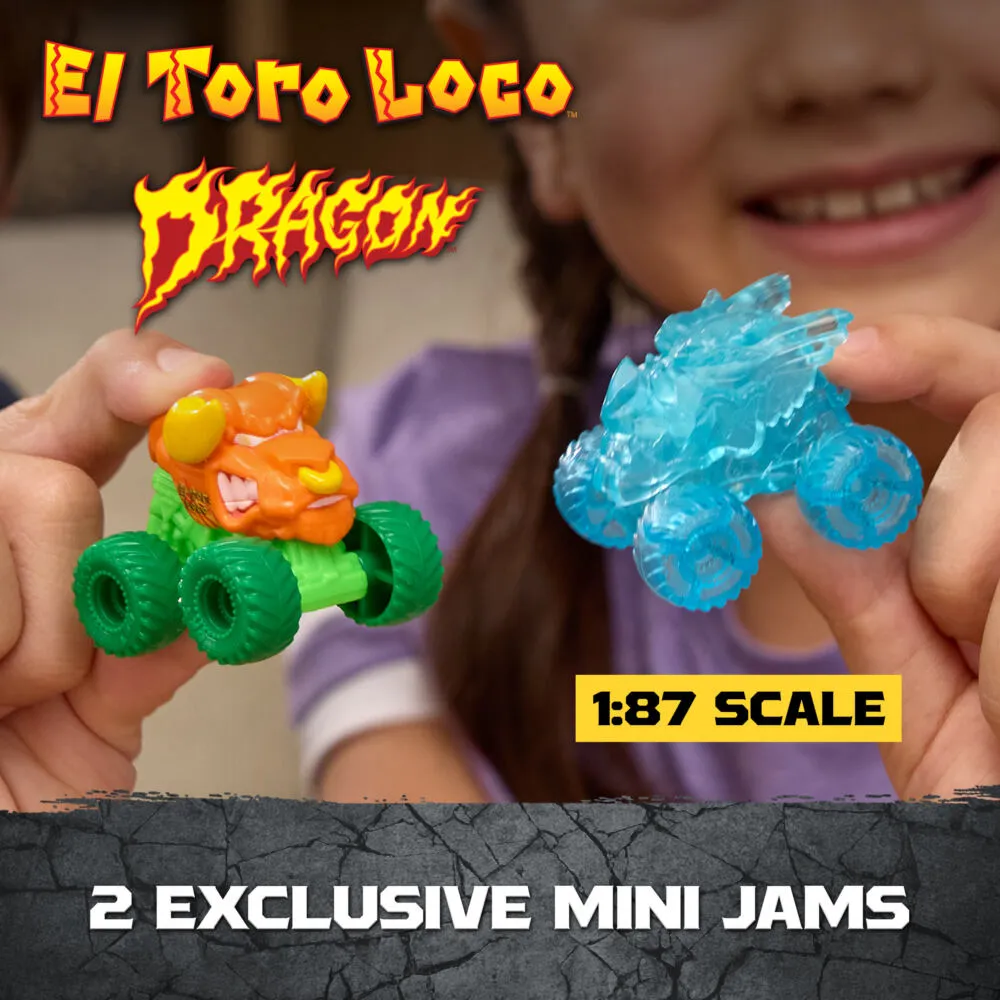 Spin Master Monster Jam MNJ VHP Mini Crash n Crumble Jungle GML Thumbnail 1